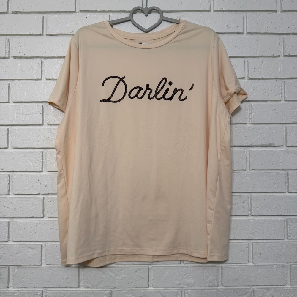 SHEIN Curve Darlin’ Graphic Tee 2XL Western Country Cowgirl T-Shirt